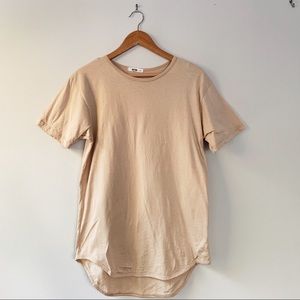 MENS SIZE SMALL EPTM T-SHIRT TAN SHORT SLEEVE